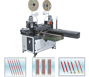 RQ-009全自動(dòng)排線(xiàn)端子機(jī)，4并線(xiàn)高效率產(chǎn)出